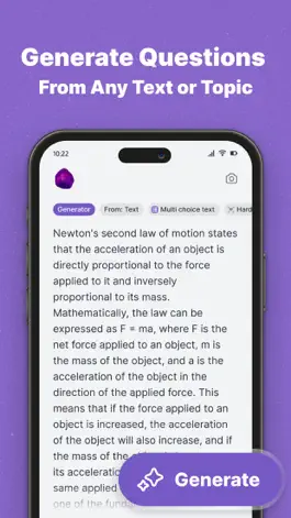 Game screenshot AI Questions Generator mod apk