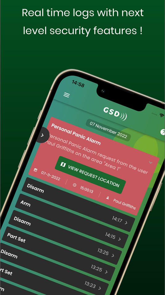 #2. GSD i70 (iOS) 由: Global Security Devices
