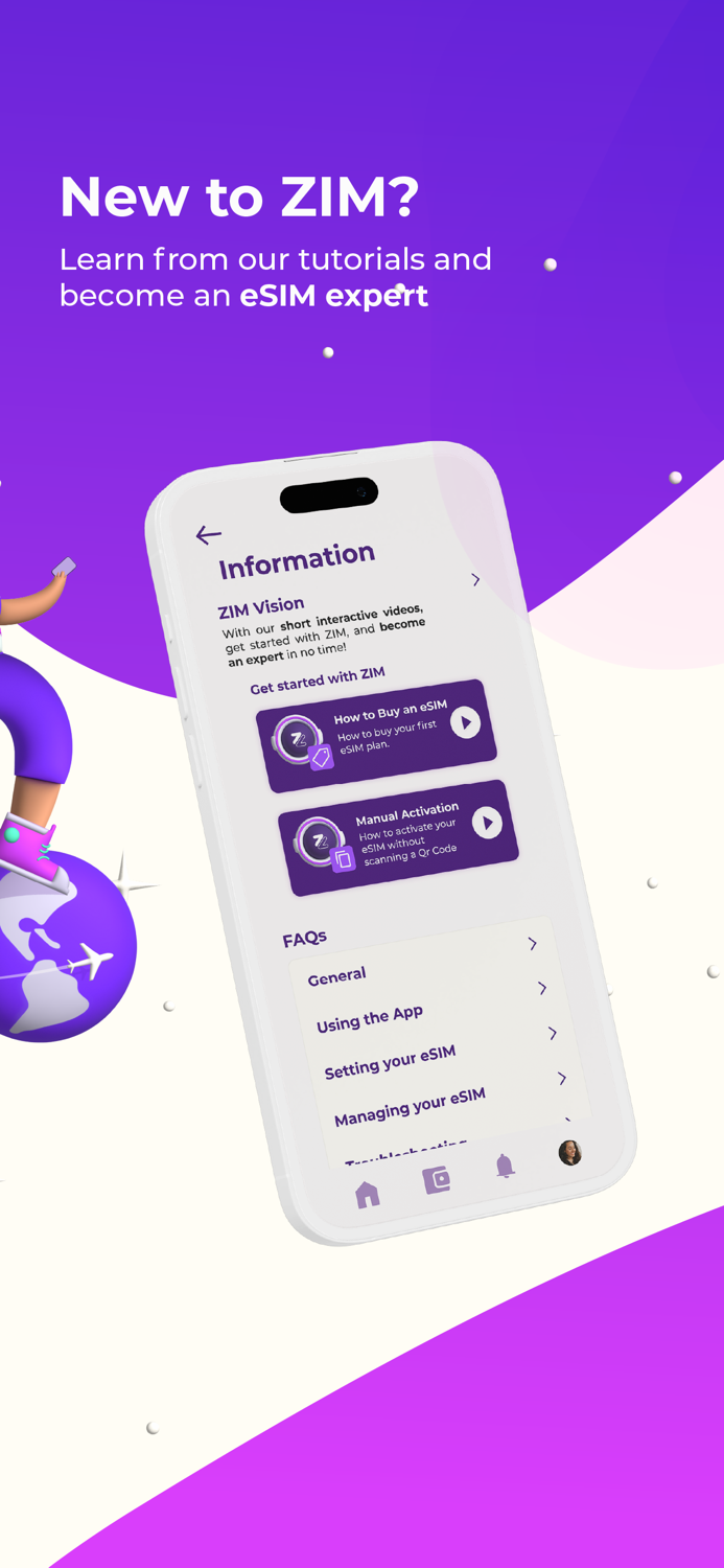 ZIM eSIM Calls and Data Plans