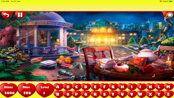 Valentine Hidden Alphabets