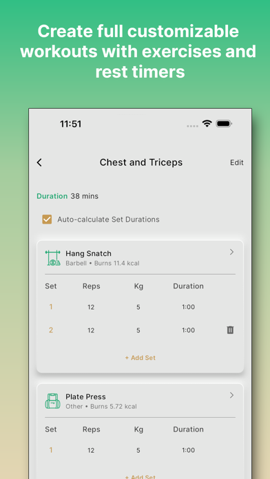 FitBliss: Workout & Calories Screenshot