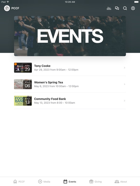 Praise Chapel CF iPad screenshot 3 - Education app