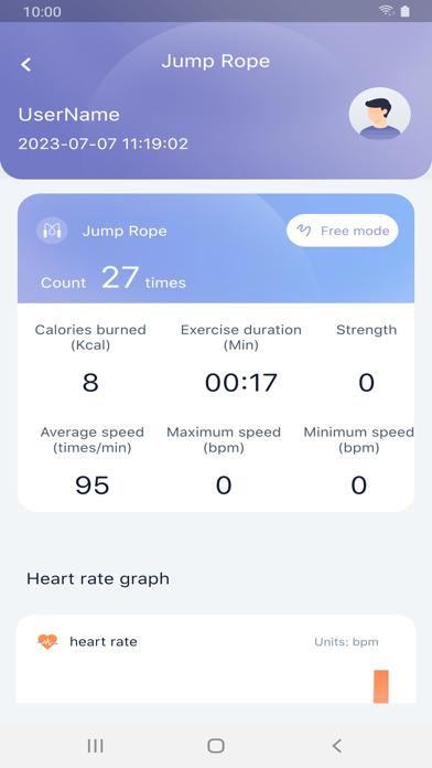 Charged Fitness Screenshot