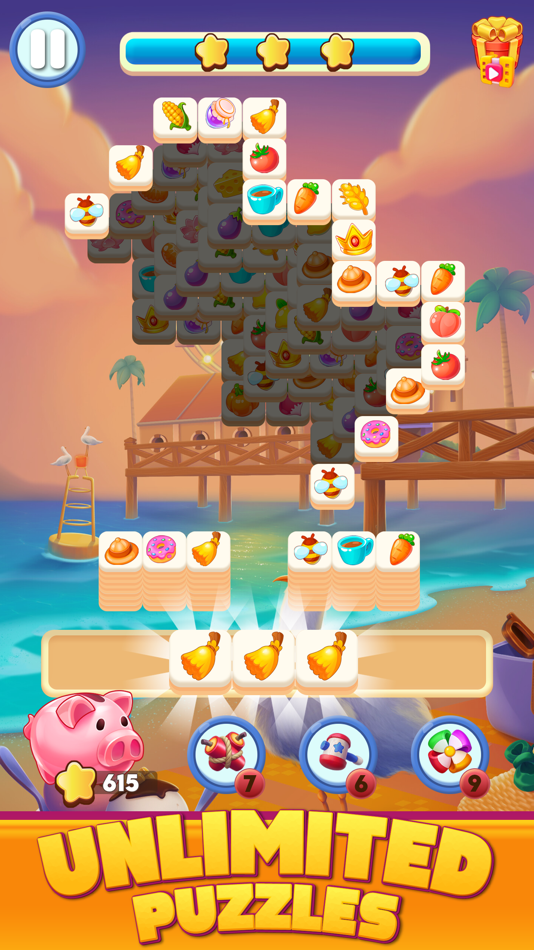 #5. Tile Match - Triple Master 3D (iOS) 由: Paresh Gundaniya