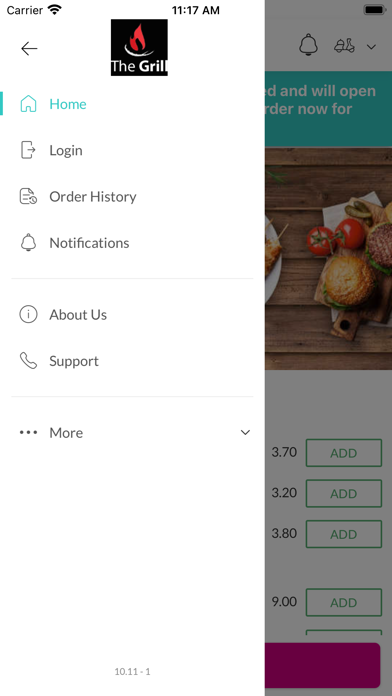 The Grill. Screenshot