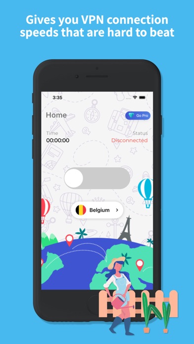 Booking VPN: Travel Everywhere Screenshot
