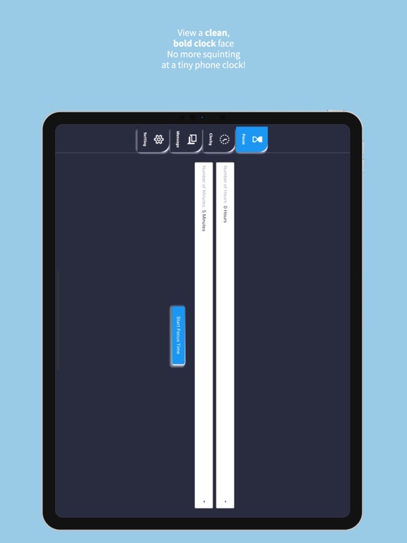 Screenshot #4 pour Clocky Focus