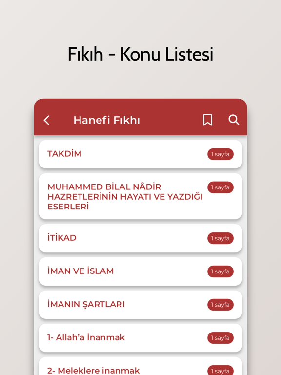 Tefsiri Nadiri iPad screenshot 4 - Book app