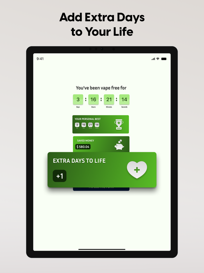 Quit Vaping Stop Vape Tracker