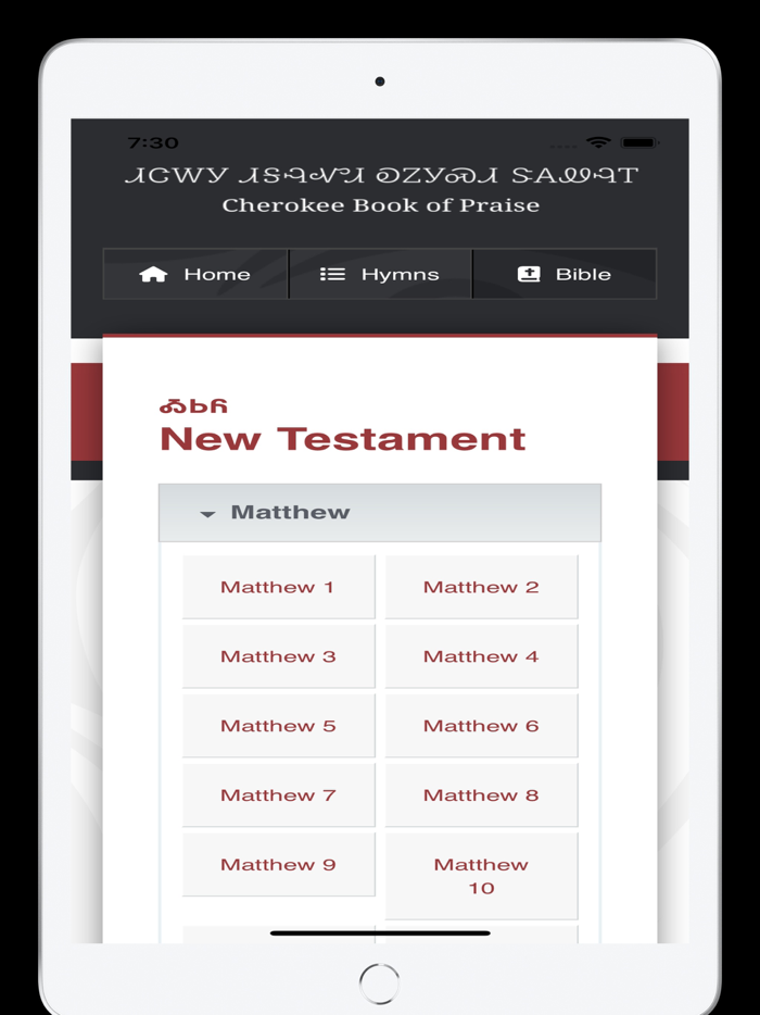 Cherokee Book of Praise