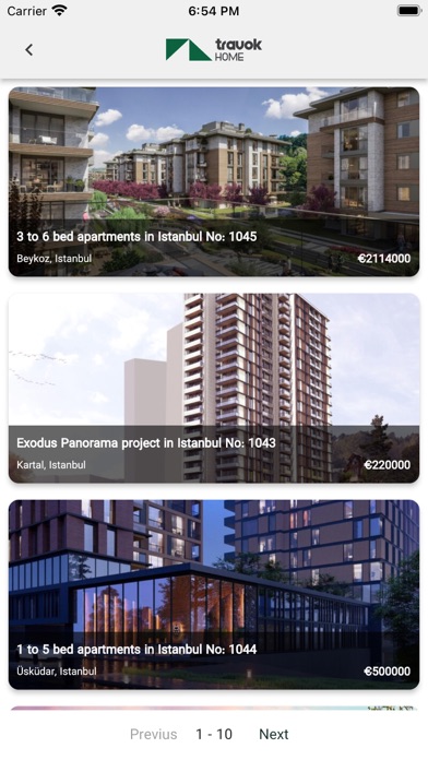 Travok, Buy property in Turkey Screenshot