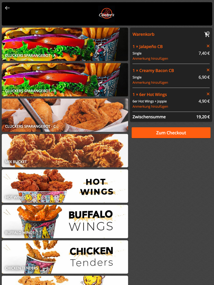 Cluckers Gelsenkirchen