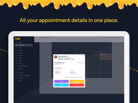 Comb Works iPad screenshot 3 - Business app