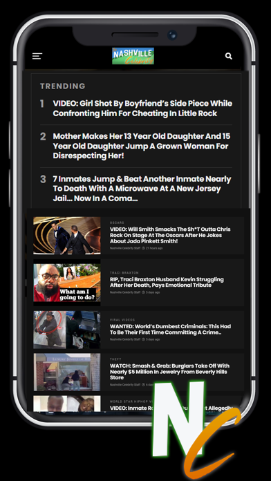 Nashville's Celebrity Screenshot