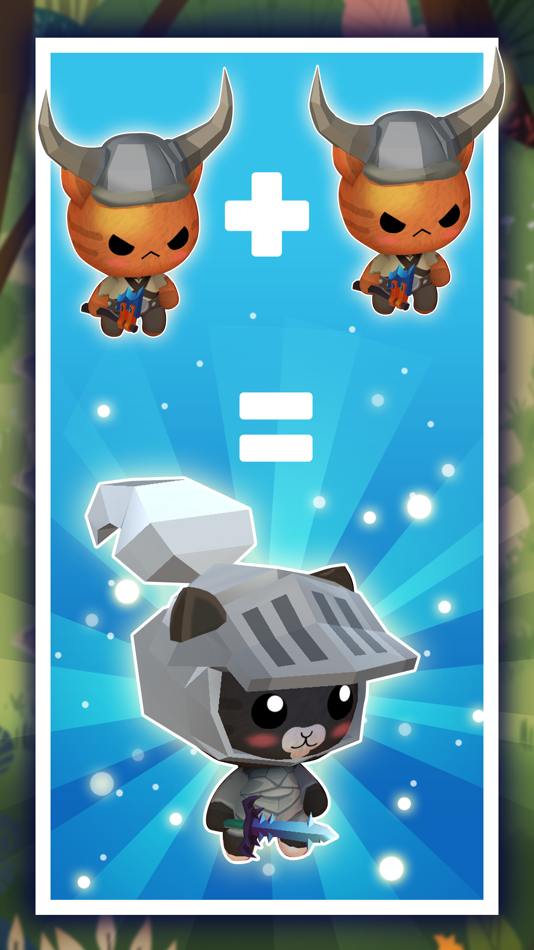 #1. Merge Cats: Idle Monsters Game (iOS) 由: Tayisiya Yakobchuk