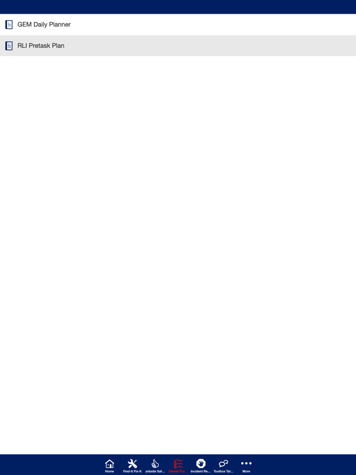 RLG Health and Safety