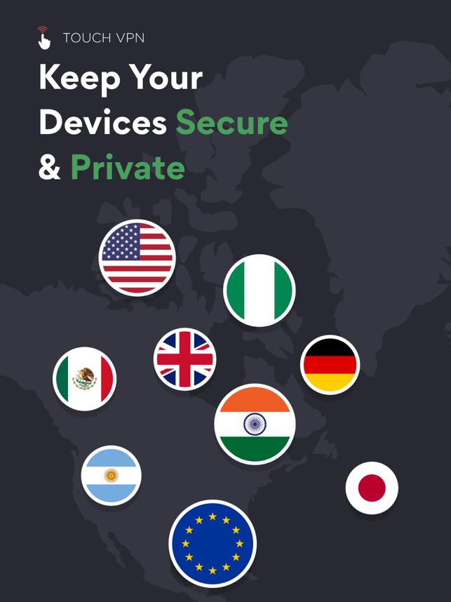 ‎TouchVPN - Fast VPN Capture d'écran