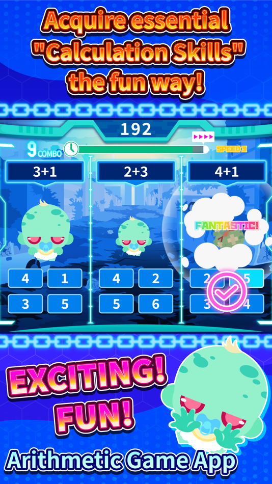 #1. Highspeed Math (iOS) 由: Fantamstick