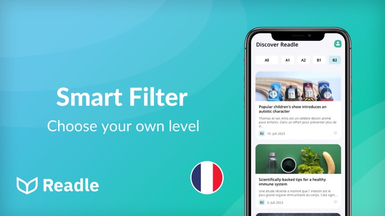 Learn French: News by Readle screenshot-5