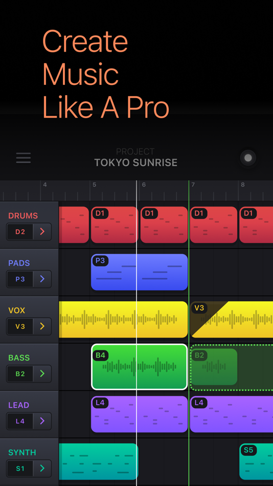 #1. Music Making Studio - Sampler (iOS) 由: BH SPACE LTD