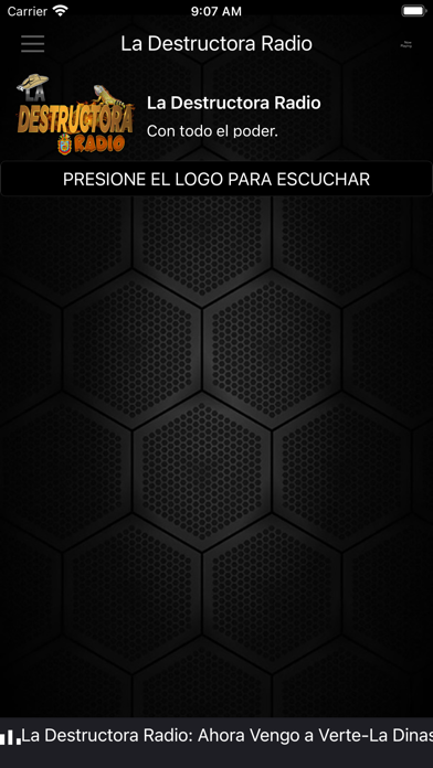 La Destructora Radio Screenshot