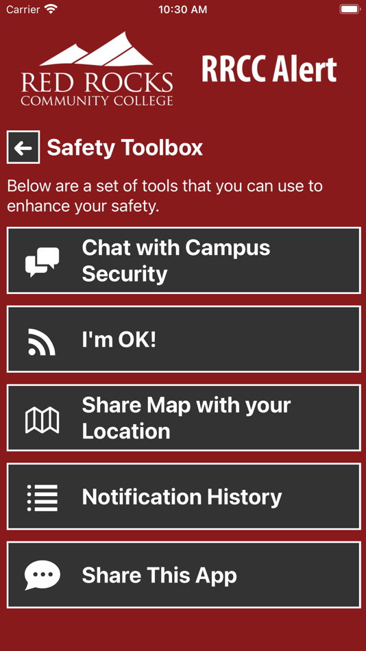 #7. RRCC Alert (iOS) 由: State Board for Community Colleges and Occupational Education