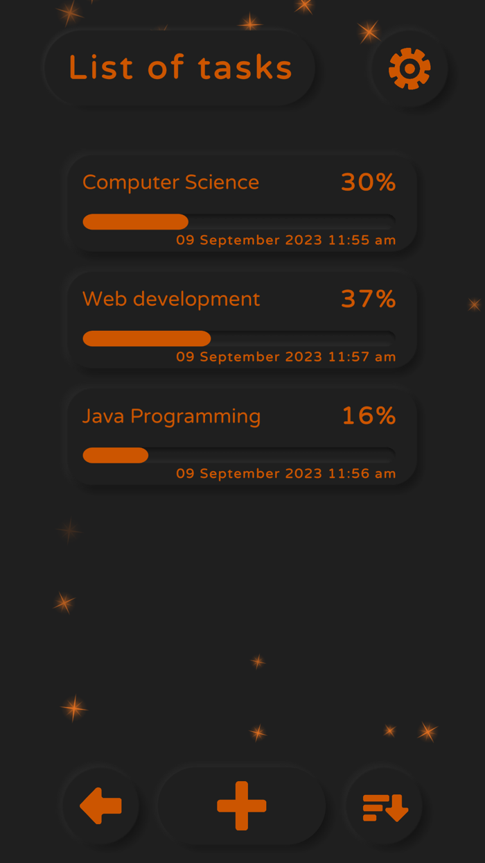 Simple Progress Tracker