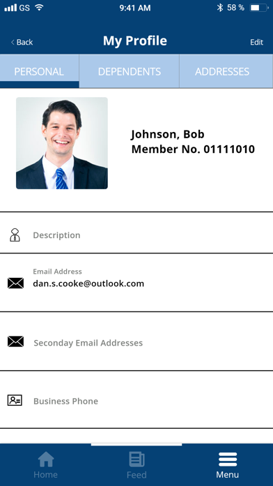 Pelican Bay Foundation-Members Screenshot