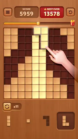 Game screenshot Block Puzzle - Wood Brain Game hack
