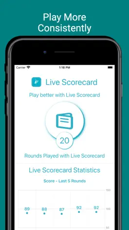 Game screenshot Live Scorecard - Golf Tracker mod apk