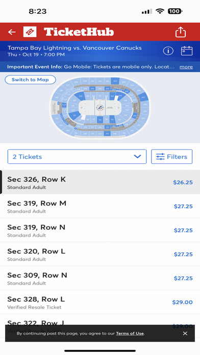 TicketHub Screenshot