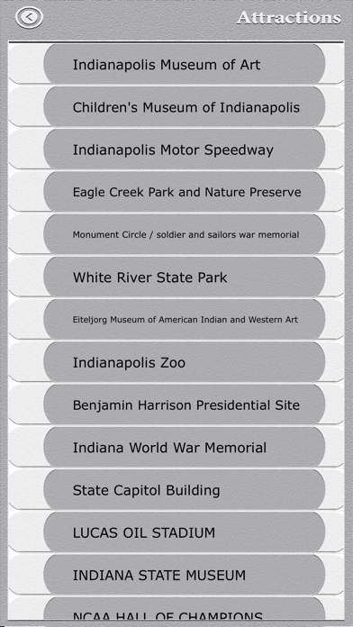Indianapolis City Travel Guide Screenshot