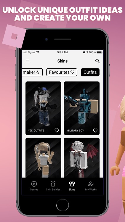 Studio Skin Creator for Roblox na App Store