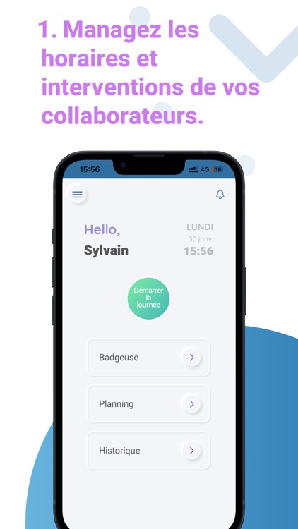 Kizeo Tempo - Badgeuse mobile screenshot-3