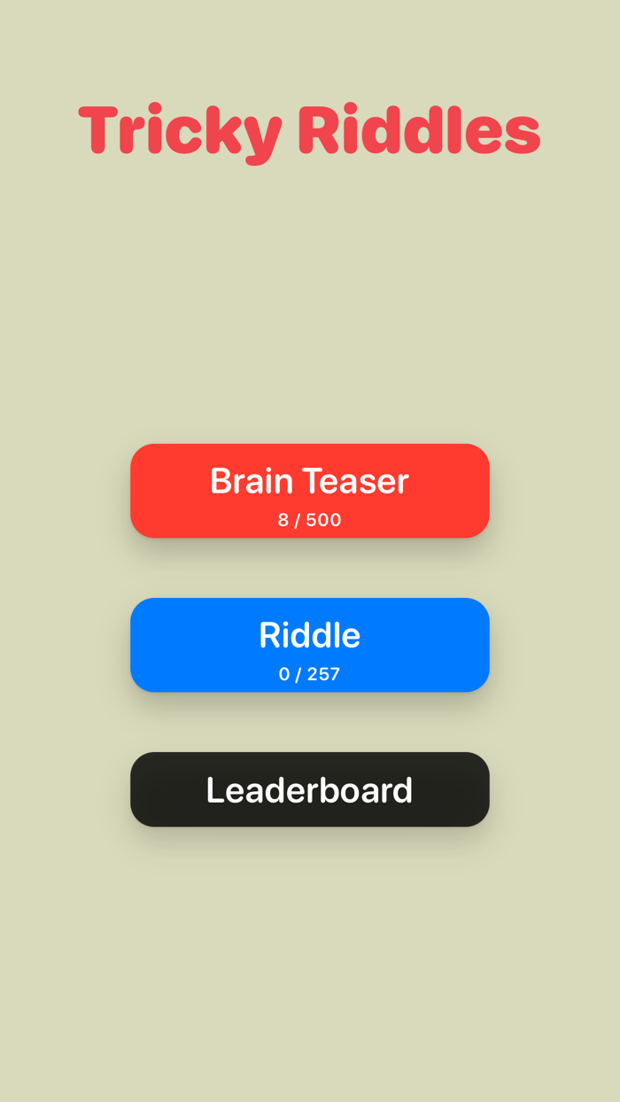 Tricky Riddles - Brain Teaser
