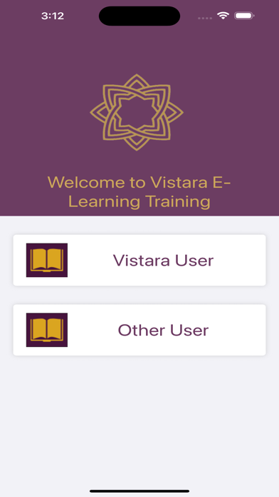Vistara E Learning Screenshot