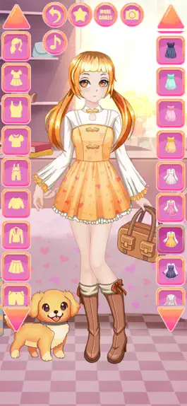 Game screenshot Anime Princess: ASMR Dress up apk