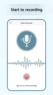 audio recorder editor iphone screenshot 2