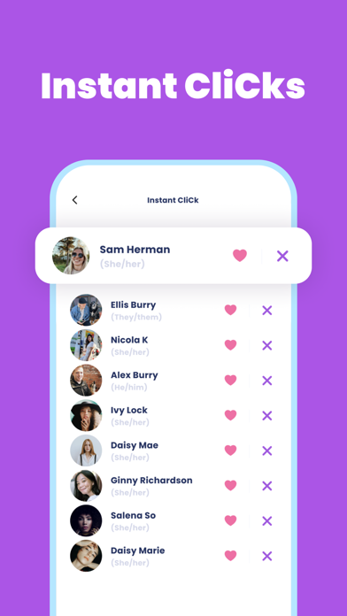CliCk Social - Match Dating Screenshot