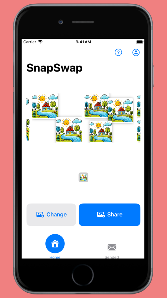 #4. SnapSwap - Share Moments (iOS) Podle: Vladimir Petrov