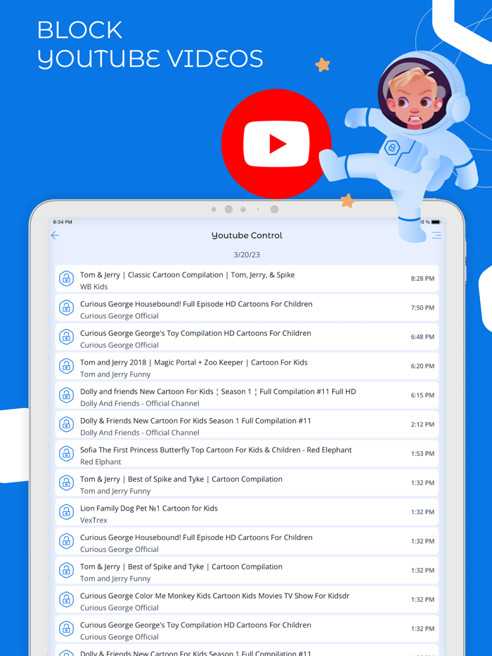 Parental control Kroha