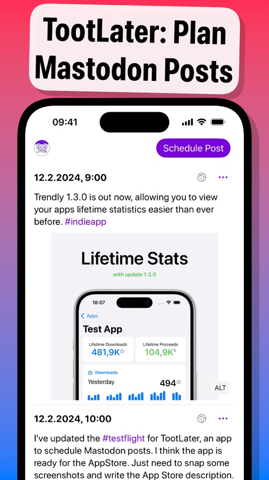 TootLater - Mastodon Scheduler - 1.0.1 - (macOS)