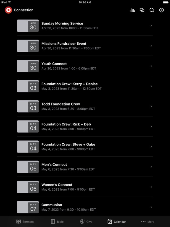 Screenshot #5 pour Connection Church - Kissimmee