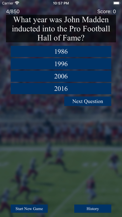 Football Trivia Pro Screenshot