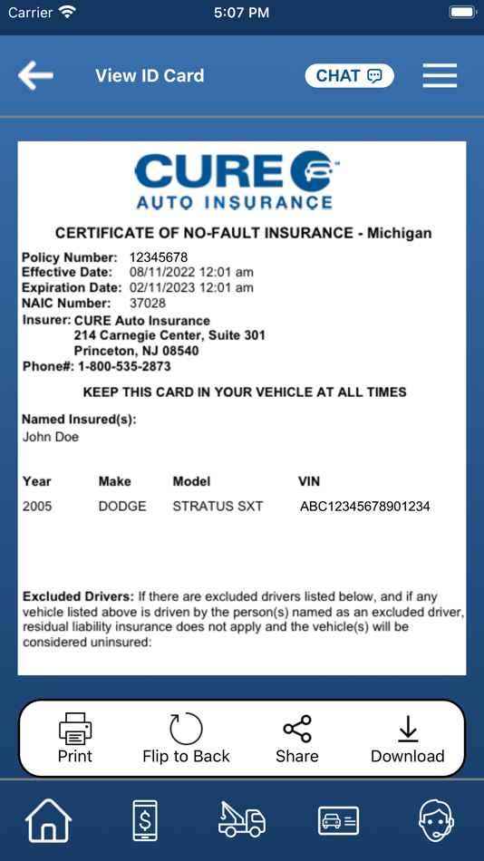 #3. CURE Auto Insurance (iOS) 由: CURE Auto Insurance