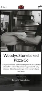 Woody's Pizzas screenshot #3 for iPhone