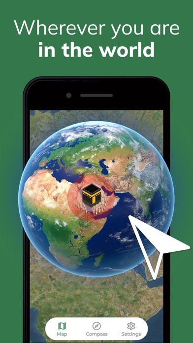 Qibla Finder Compass 100% Screenshot