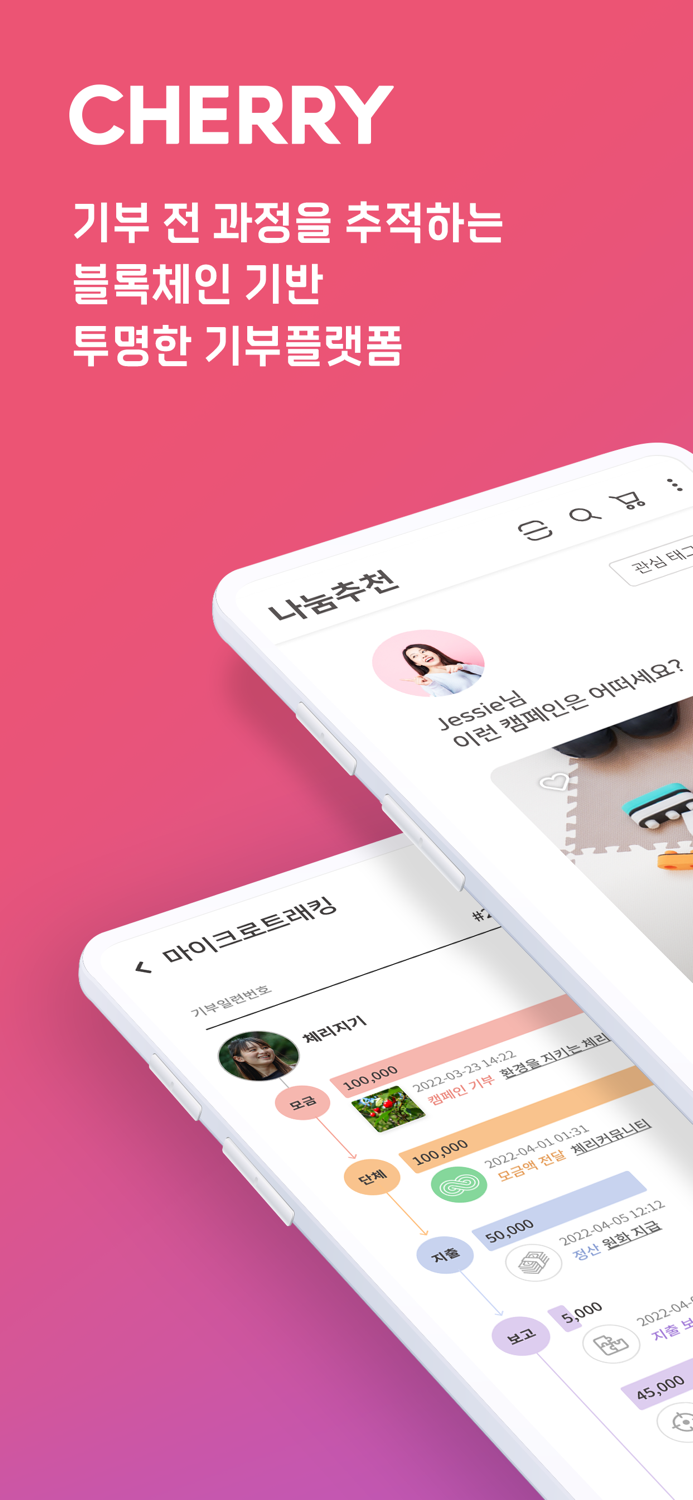 CHERRY - 희망 나눔 플랫폼