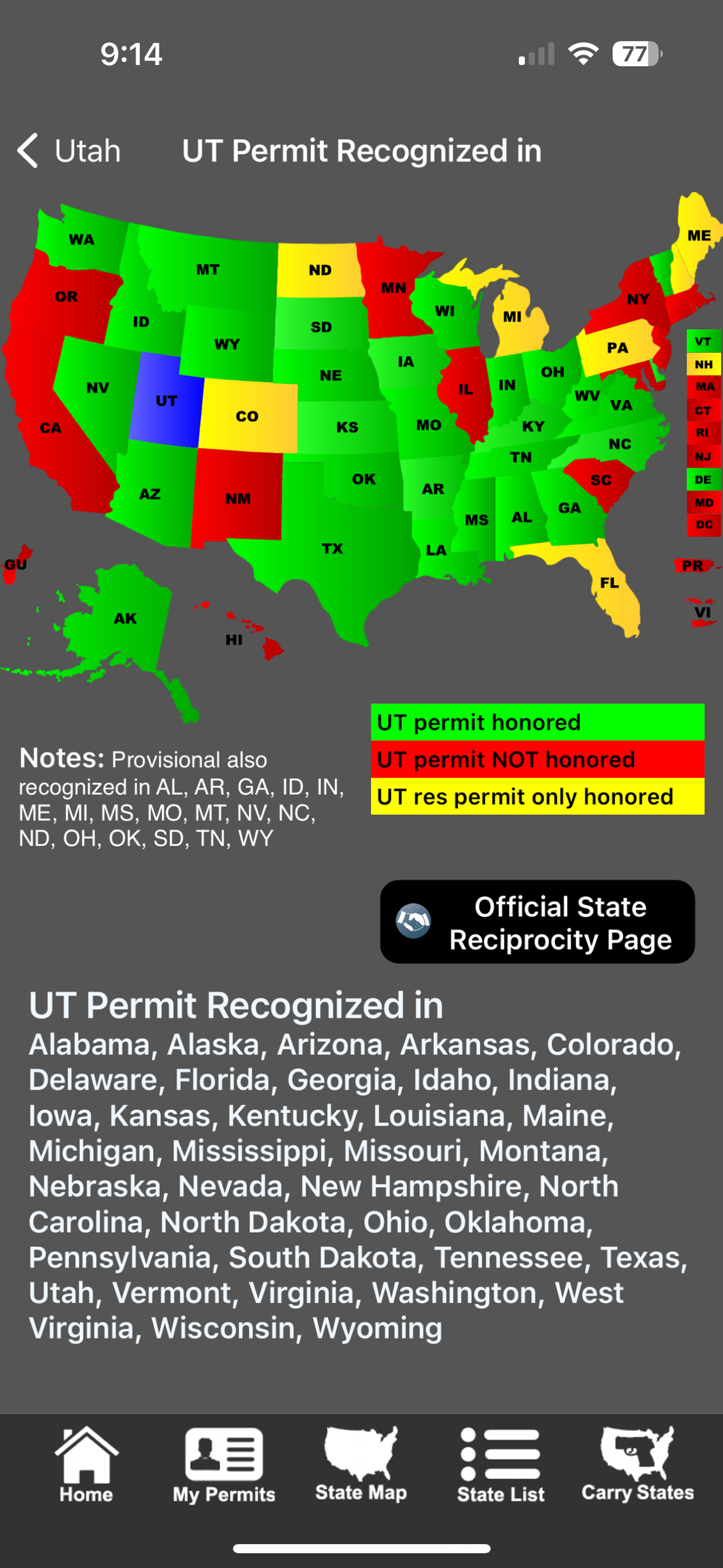 CCW – Concealed Carry 50 State