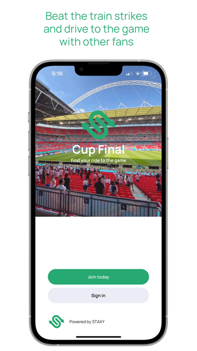 Cup Final Fan Travel Screenshot